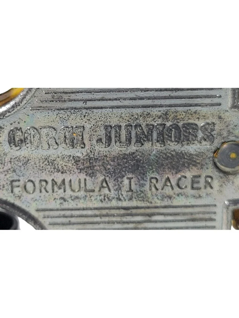 Vintage Corgi Juniors Formula 1 Racer #3 Yellow 1973 Made in Great Britain